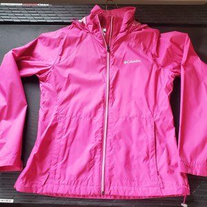 Pink Columbia shell jacket